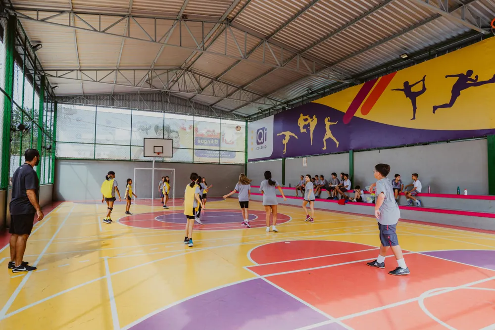 Quadra esportiva da unidade Recreio
