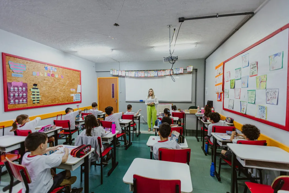 Sala de aula da unidade Tijuca